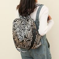 One Size Leaves Casual Daily Shopping Women's Backpack sku image 3