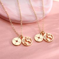 Hip-hop Cool Style Cross Heart Shape Lock Copper 14k Gold Plated Three Layer Necklace In Bulk main image 5