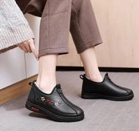 Women's Commute Solid Color Round Toe Cotton Shoes sku image 1