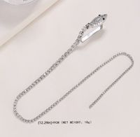 Femmes Style Simple Serpent Alliage Placage Incruster Strass Pince À Cheveux main image 2