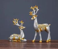 Simple Style Elk Resin Ornaments Artificial Decorations sku image 8