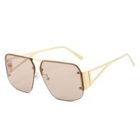 Classic Style Geometric Pc Square Full Frame Men's Sunglasses sku image 6