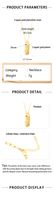 Vintage Style Simple Style Snake Copper 18k Gold Plated Zircon Pendant Necklace In Bulk main image 2