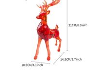 Simple Style Elk Synthetic Resin Ornaments Artificial Decorations sku image 5