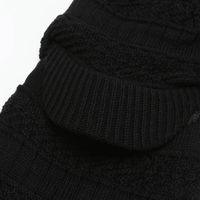 Men's Basic Simple Style Solid Color Curved Eaves Wool Cap main image 2