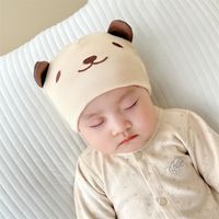 Baby Girl's Baby Boy's Cartoon Style Cute Sweet Bear Embroidery Baby Hat main image 3
