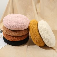 Women's Lady Solid Color Eaveless Beret Hat main image 1