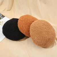 Women's Lady Solid Color Eaveless Beret Hat main image 2
