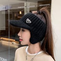 Women's Basic Simple Style Solid Color Curved Eaves Baseball Cap main image 4