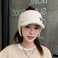 Women's Basic Simple Style Solid Color Curved Eaves Baseball Cap sku image 4