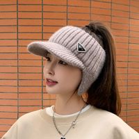 Women's Basic Simple Style Solid Color Curved Eaves Baseball Cap sku image 6
