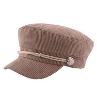 Unisex Classic Style Solid Color Curved Eaves Ivy Cap sku image 3