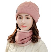 Women's Simple Style Solid Color Eaveless Wool Cap main image 2