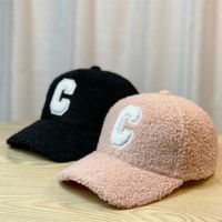 Women's Lady Letter Curved Eaves Baseball Cap main image 3