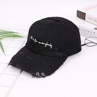 Unisex Simple Style Letter Embroidery Curved Eaves Baseball Cap sku image 1