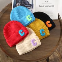 Women's Lady Letter Embroidery Eaveless Wool Cap main image 5