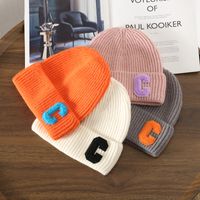 Women's Lady Letter Embroidery Eaveless Wool Cap main image 4