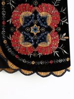 Women's Vintage Style Ethnic Style Geometric Embroidery Placket Vest Vest main image 4