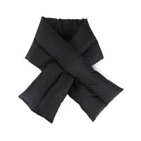 Women's Simple Style Solid Color Down Cotton Scarf sku image 1