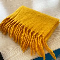 Women's Elegant Modern Style Solid Color Mohair Scarf sku image 14