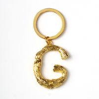 Streetwear Letter Alloy Unisex Bag Pendant Keychain sku image 7