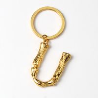 Streetwear Letter Alloy Unisex Bag Pendant Keychain sku image 21