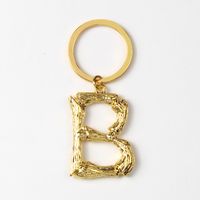 Streetwear Letter Alloy Unisex Bag Pendant Keychain sku image 2