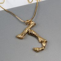 Style Vintage Lettre Alliage Placage Unisexe Pendentif sku image 10