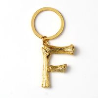 Streetwear Letter Alloy Unisex Bag Pendant Keychain sku image 6