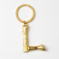 Streetwear Letter Alloy Unisex Bag Pendant Keychain main image 3