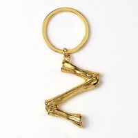 Streetwear Letter Alloy Unisex Bag Pendant Keychain main image 2