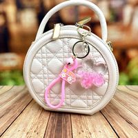 Cartoon Style Flower Arylic Women's Bag Pendant Keychain main image 5