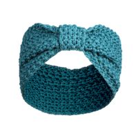 Women's Vintage Style Bow Knot Knit Hair Band main image 5