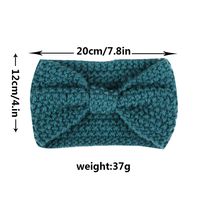 Women's Vintage Style Bow Knot Knit Hair Band main image 2