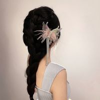 Women's Elegant Sweet Butterfly Feather Hair Clip main image 1