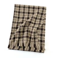 Women's Basic Simple Style Plaid Polyester Scarf sku image 12