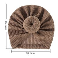 Girl's Cute Sweet Solid Color Beanie Hat main image 4
