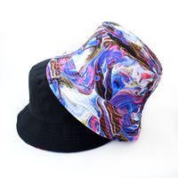 Unisex Cute Simple Style Panda Printing Wide Eaves Bucket Hat sku image 27