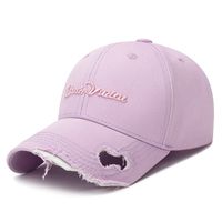 Unisex Simple Style Streetwear Letter Embroidery Curved Eaves Baseball Cap main image 5