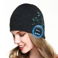 Sombrero De Música Bluetooth Inalámbrico Otoño E Invierno Escuchando Música Y Hablando Sombrero De Punto main image 1