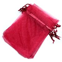 Casual Solid Color Organza Jewelry Packaging Bags main image 3