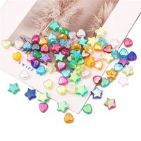 100  10 * 11mm 9 * 8mm Hole 1~1.9mm Arylic Solid Color Beads main image 4