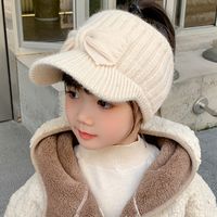 Children Unisex Streetwear Solid Color Wool Cap main image 6