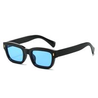 Basic Solid Color Leopard Pc Square Full Frame Women's Sunglasses main image 3
