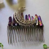 Women's Vintage Style Crown Alloy Plating Insert Comb sku image 1