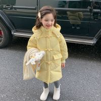 Preppy-stil Einfarbig Polyester Mädchen Oberbekleidung sku image 1