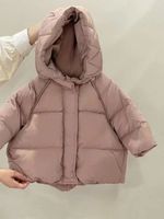 Classic Style Solid Color Cotton Girls Outerwear sku image 4