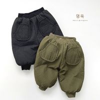 Simple Style Solid Color Polyester Boys Pants main image 1