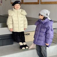 Classic Style Solid Color Cotton Boys Outerwear main image 1