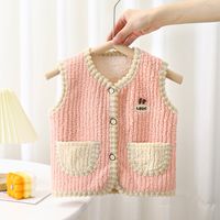 Cute Color Block Polyester Boys Outerwear main image 4